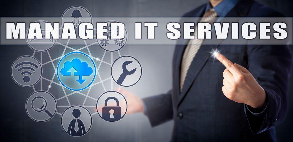 Consultant introducing Managed IT Services